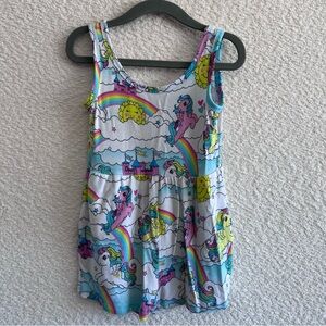 Bums & Roses x My Little Pony Toddler Bamboo One Piece Shorts Romper Size 2T‎